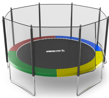 Батут UNIX line Simple 12 ft Color (outside) Батут UNIX line Simple 12 ft Color (outside)